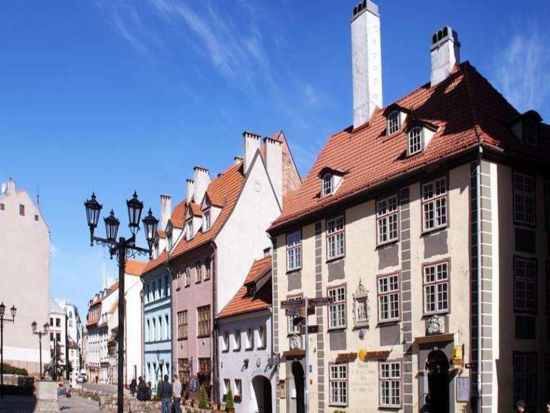 Historical Ekes Konvents 1435 Hotel Riga Exterior photo